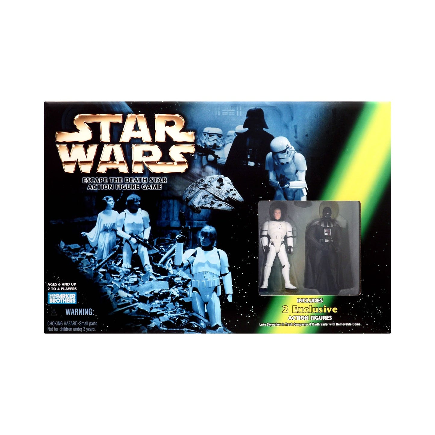 Star Wars Escape the Death Star Game and Action Figures