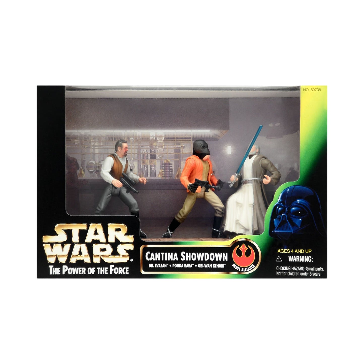 Star Wars: Power of the Force Cantina Showdown (Dr. Evazan, Ponda Baba, Obi-Wan Kenobi)