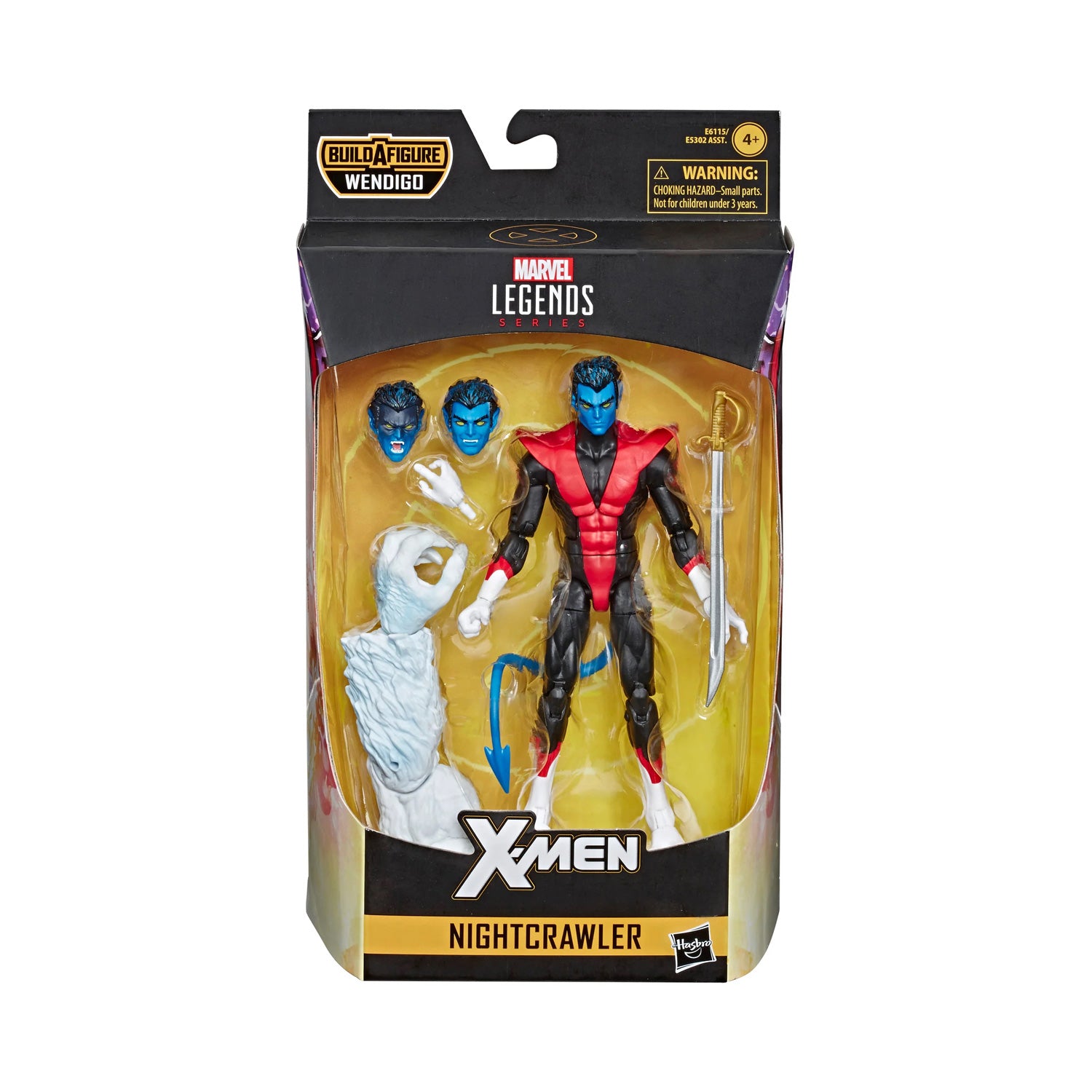 Hasbro Marvel Legends Series 6 Collectible Action Figure Beast Toy (X Hasbro Marvel Legends Series 6 Collectible Action Figure Beast Toy (X
