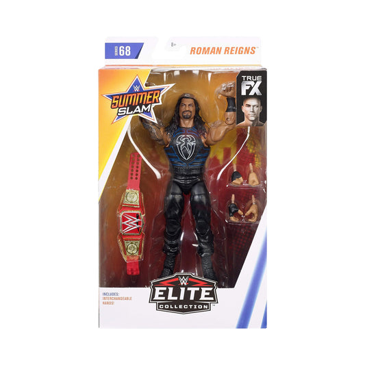 WWE Elite Collection Series 68 Summer Slam Roman Reigns Action Figure, Not Mint