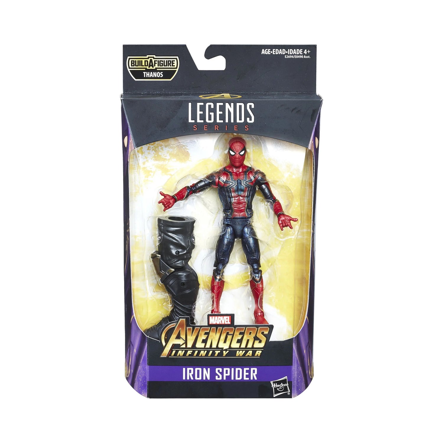 Marvel Legends Thanos Series Iron Spider 6 Inch Action Figure Action Figures and Collectible Toys