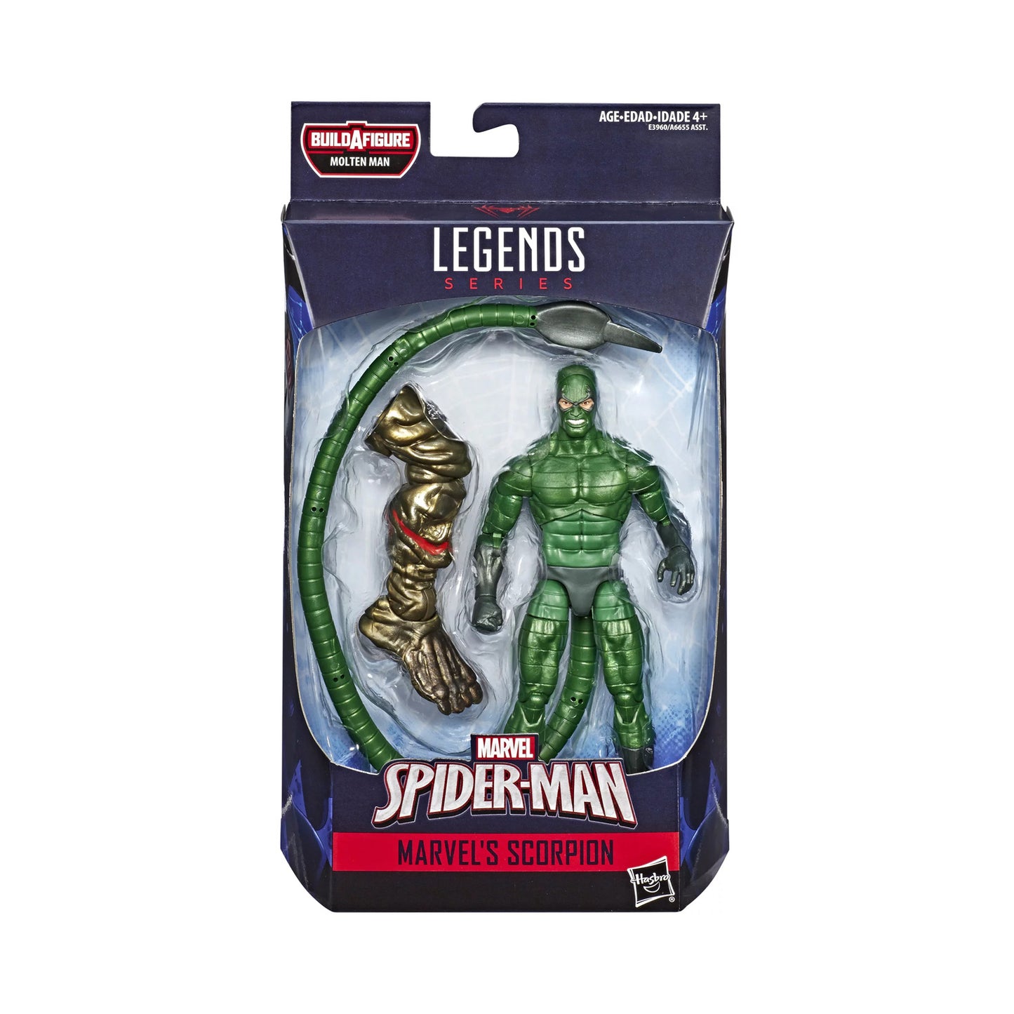 Marvel Legends Molten Man Series Marvel's Scorpion 6-Inch Action Figure