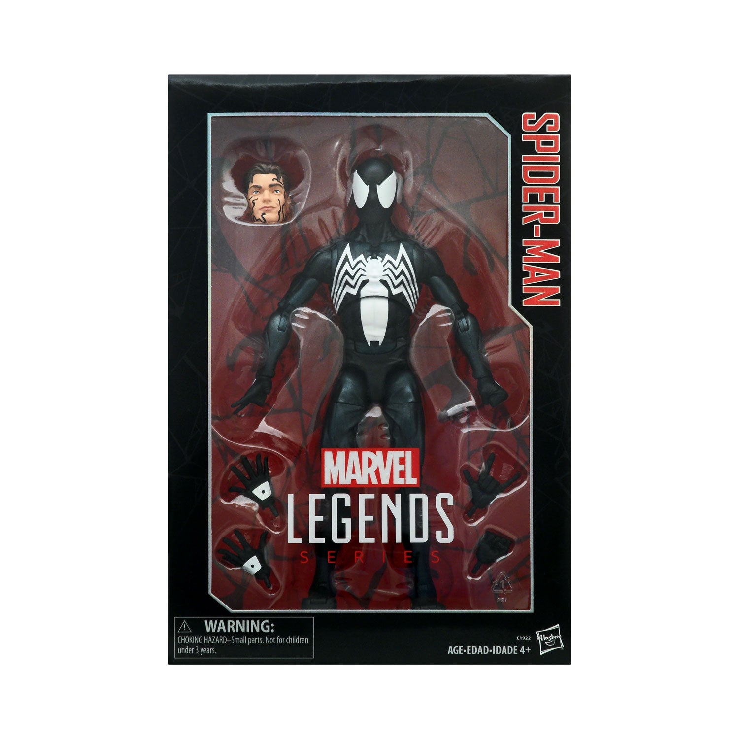 Marvel Legends Black Costume Spider-Man 12-Inch Action Figure – Action  Figures and Collectible Toys