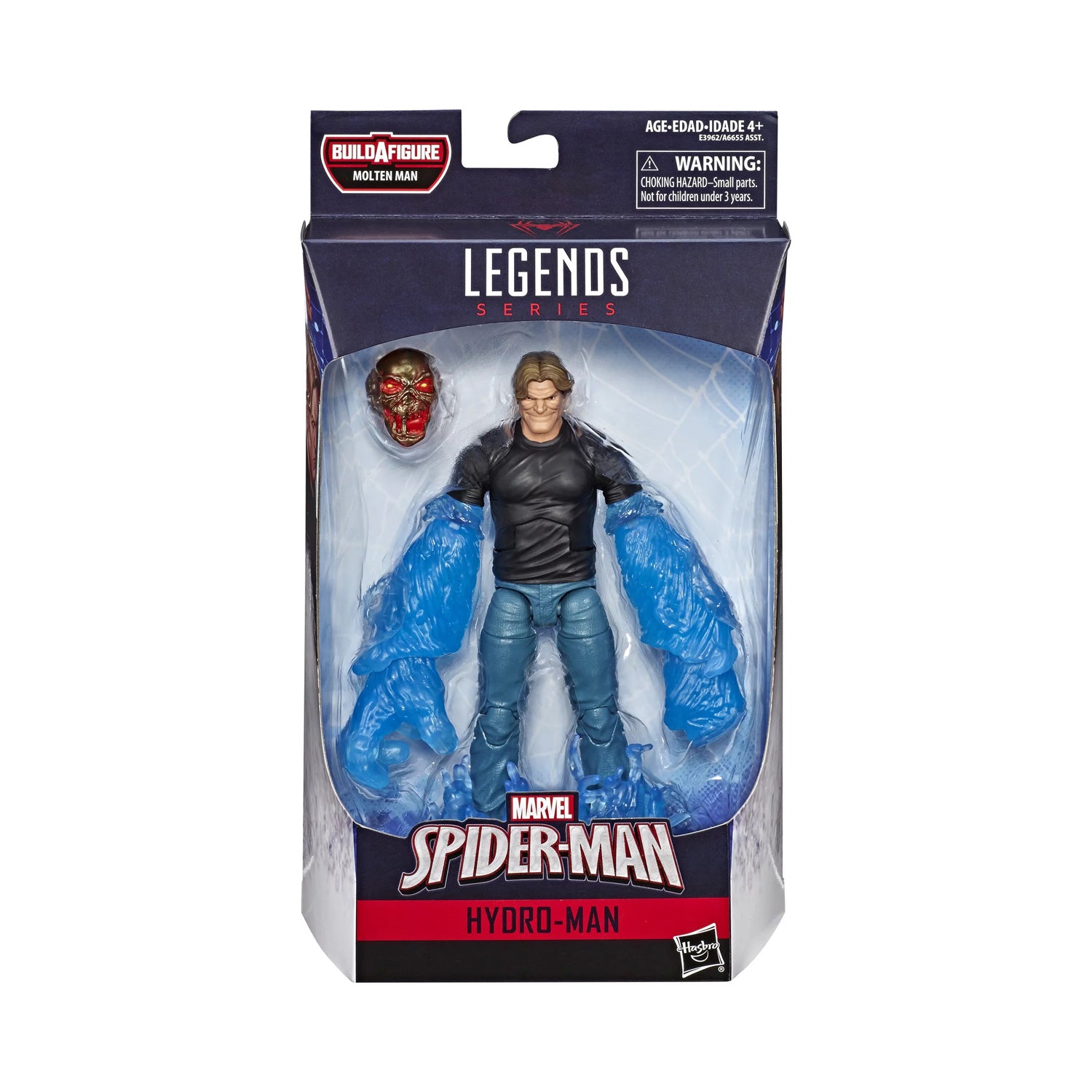 Marvel Legends Hydro Man Molten Man Build A Figure Marvel Legends Hydro Man Molten Man Build A Figure