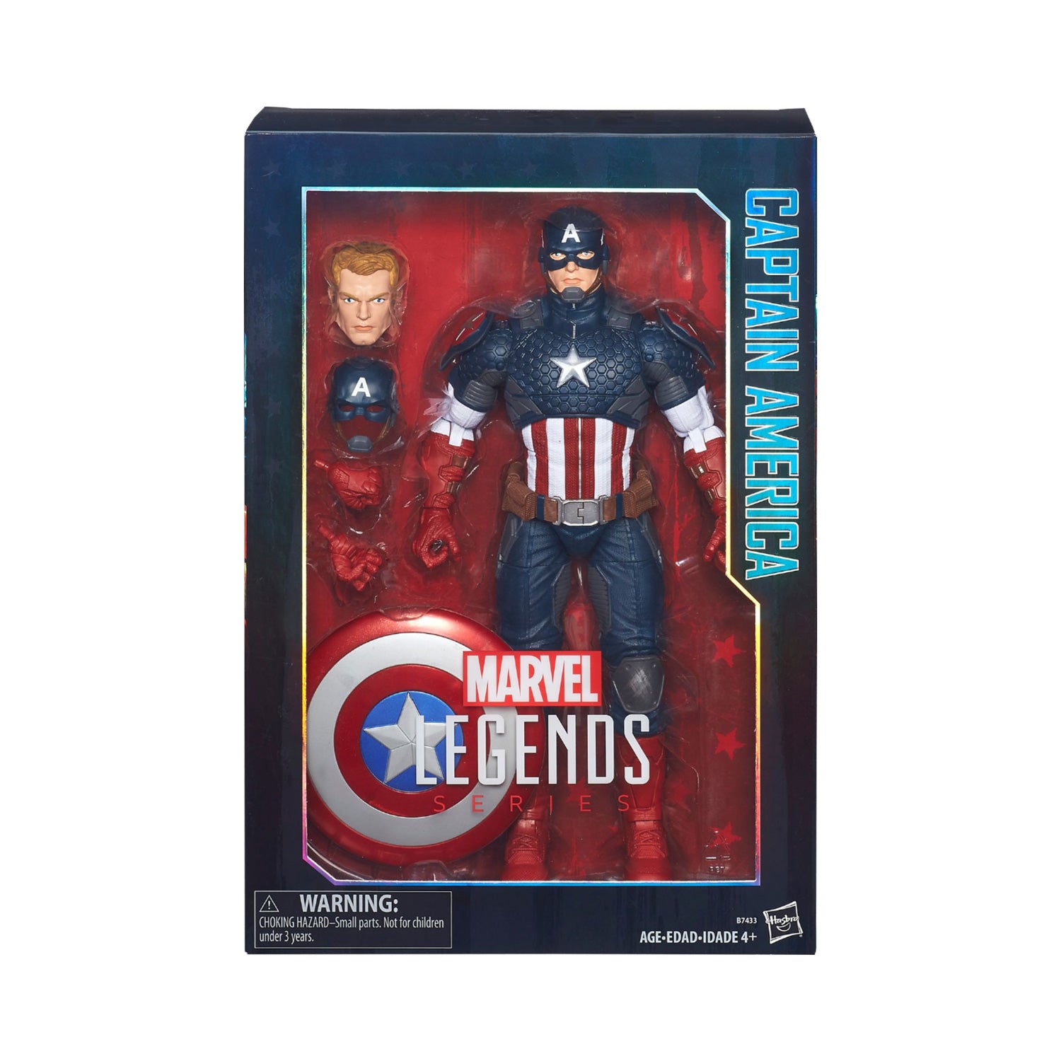 Marvel Legends Captain America 12 Inch Action Figure Action Figures and Collectible Toys