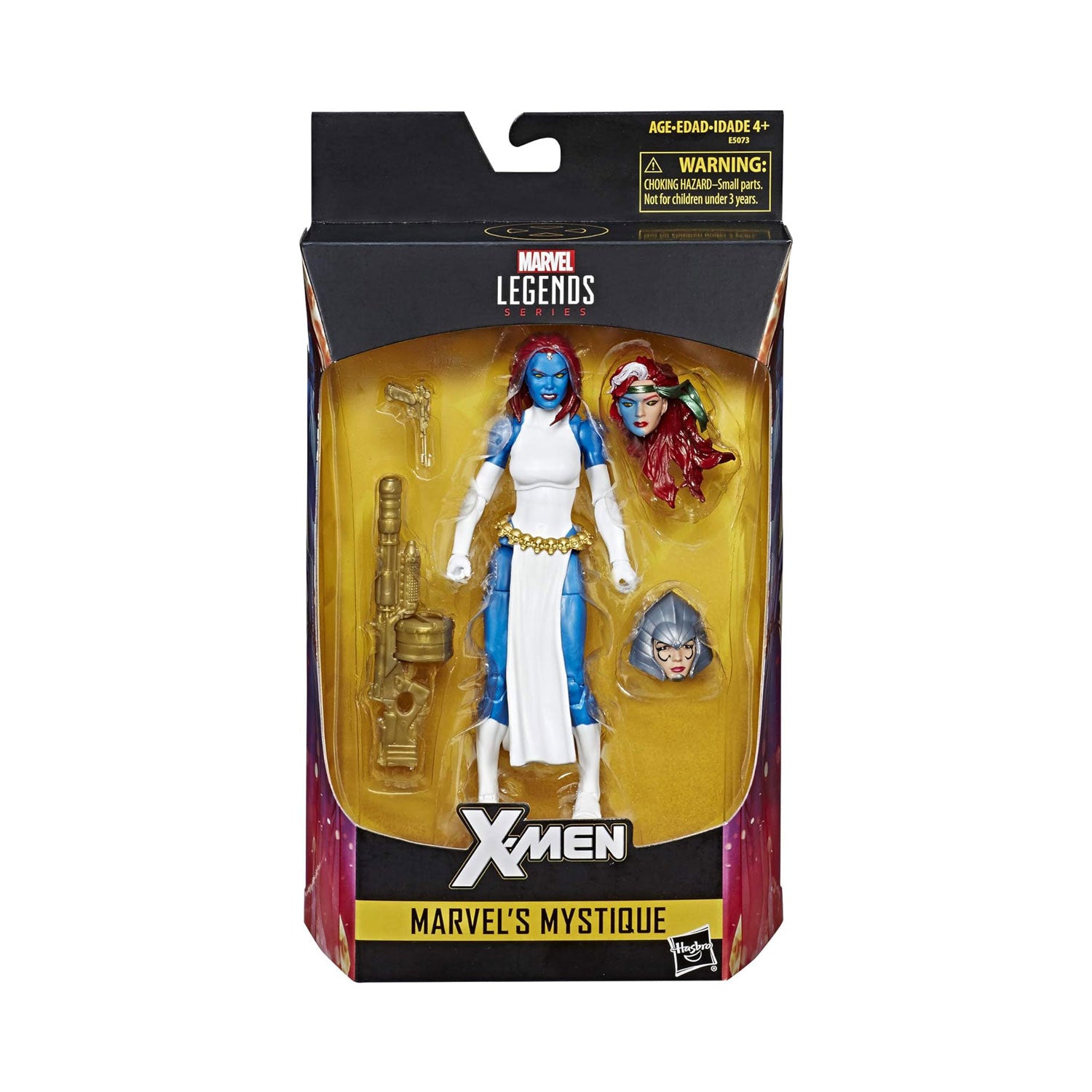 Figura De Acción Marvel Legends De Mystique - Inspirada En Los Cómics De X-Men, Con 5 Accesorios