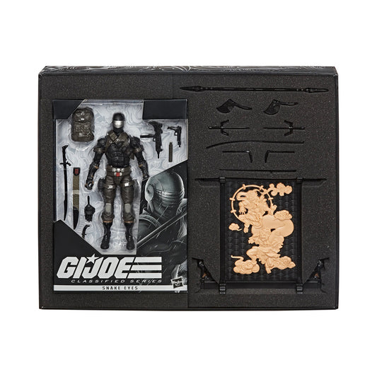 G.I. Joe Classified Series #00 Deluxe Snake Eyes Exclusive 6-Inch Action Figure Set