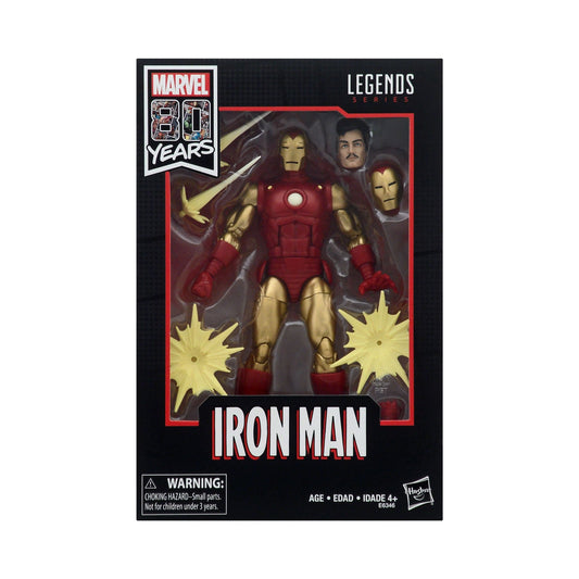 Marvel Legends 80th Anniversary Iron Man 6-Inch Action Figure