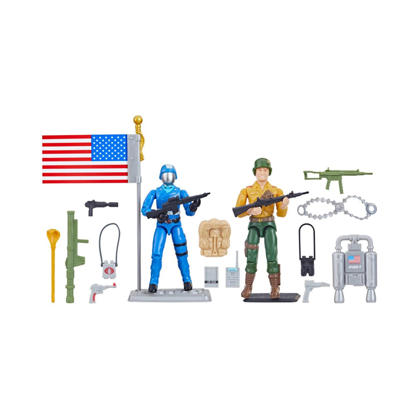 G.I. Joe Retro Collection Duke Vs. Cobra Commander 3 3/4-Inch Figures