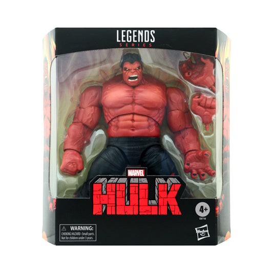 Marvel Legends Deluxe Red Hulk 6-Inch Scale Action Figure