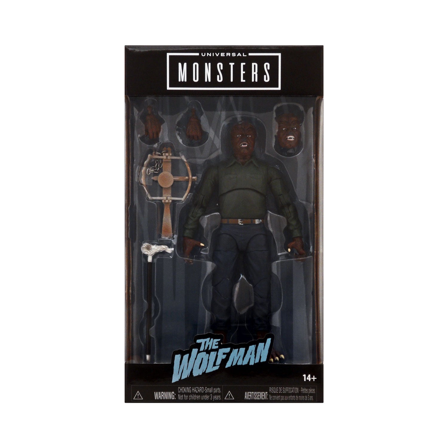 The Wolf Man 6-Inch Action Figure From Jada Toys Universal Monsters ...