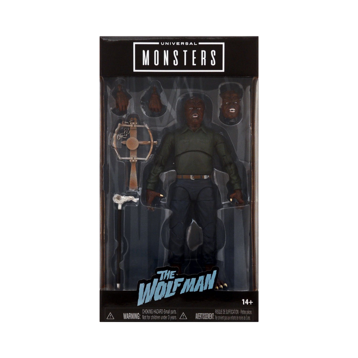 universal monsters wolfman Universal Monsters 6" The Wolfman Action Figure Jada Toys