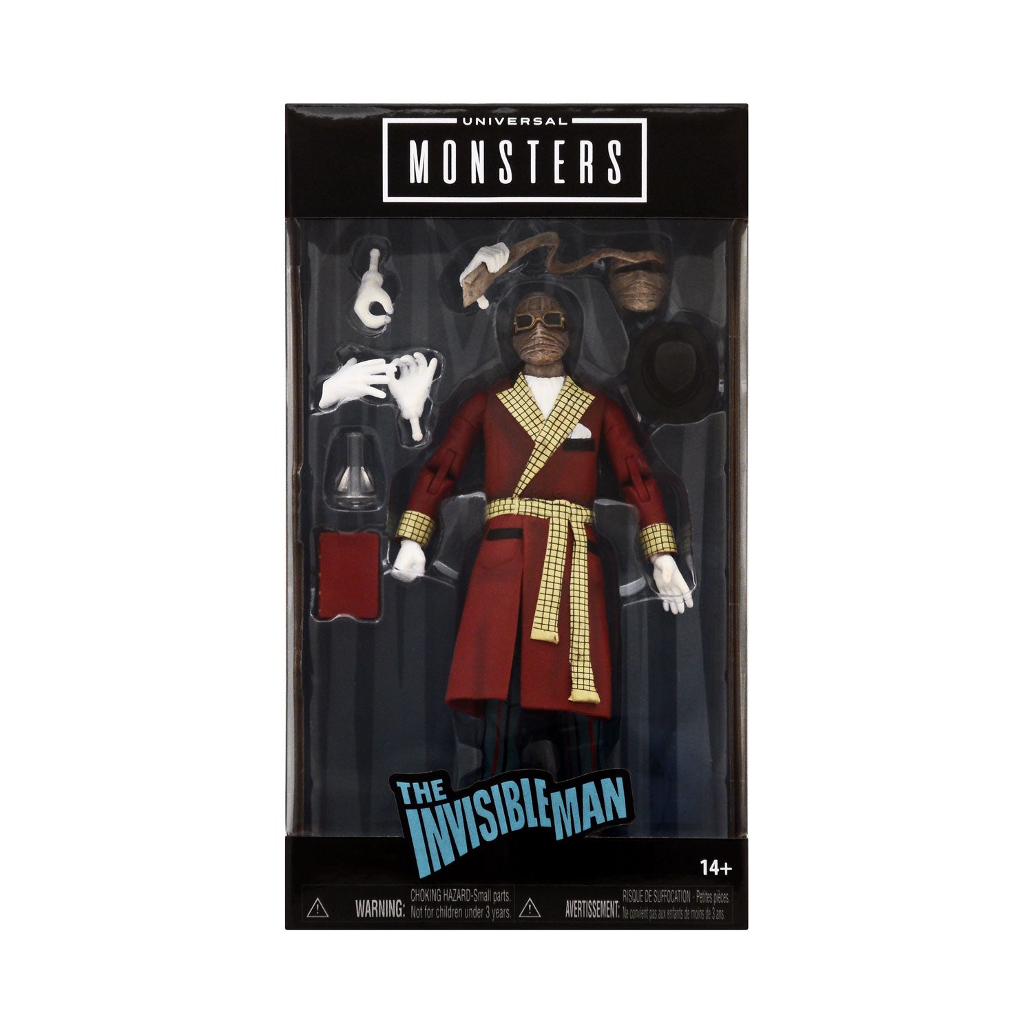 universal monsters invisible man The Invisible Man 6-Inch Action Figure from Jada Toys Universal Monste – Action Figures and Collectible Toys