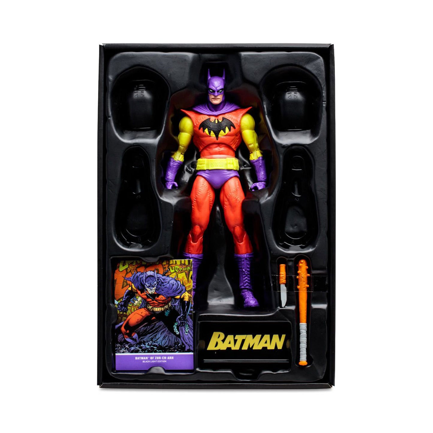 DC Multiverse Gold Label Batman of Zur-En-Arh Black Light Exclusive 7-Inch Action Figure