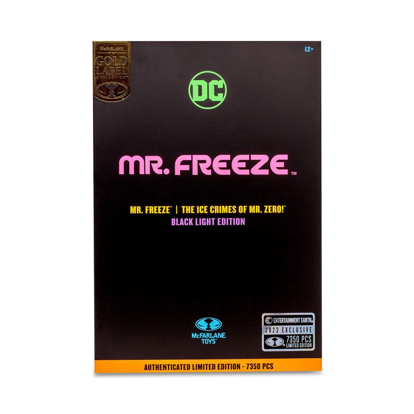 DC Multiverse Gold Label Mr. Freeze Black Light Exclusive 7-Inch Action Figure