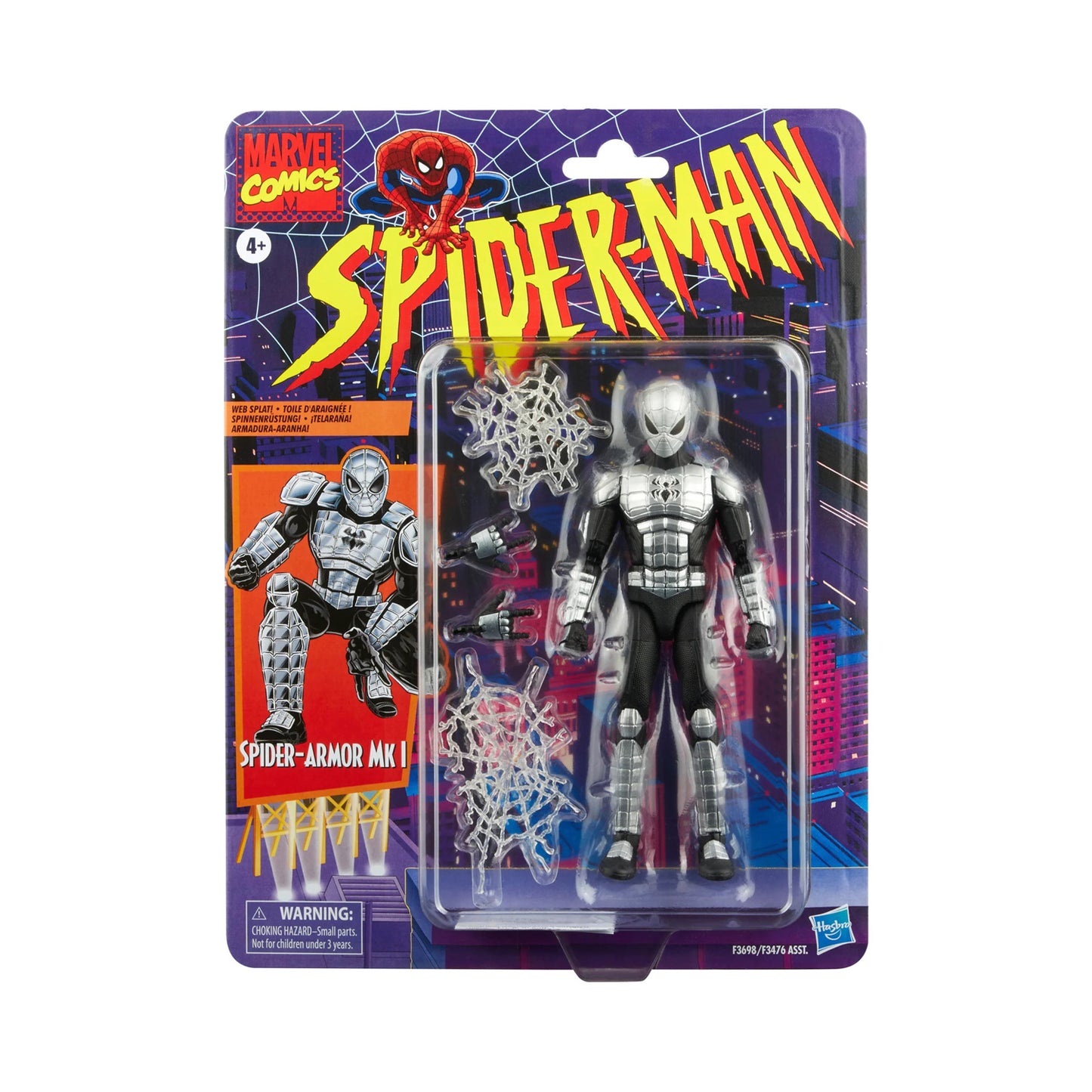 Spider-Man Retro Collection Spider-Armor Mk I 6-Inch Action Figure