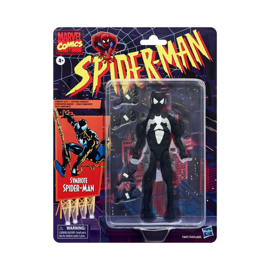 Spider-Man Retro Collection Symbiote Spider-Man 6-Inch Action Figure