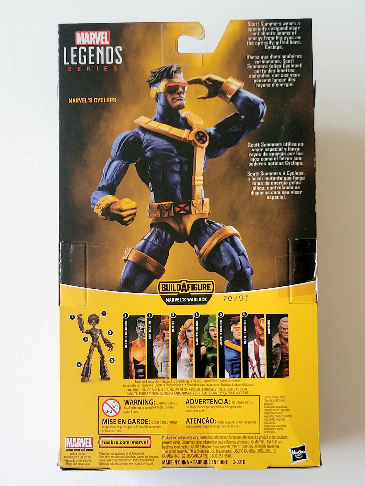 Marvel Legends Warlock Series Cyclops
