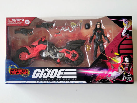 G.I. Joe Classified Series Special Missions: Cobra Island Baroness with Cobra C.O.I.L. 6-Inch Action Figure and Vehicle