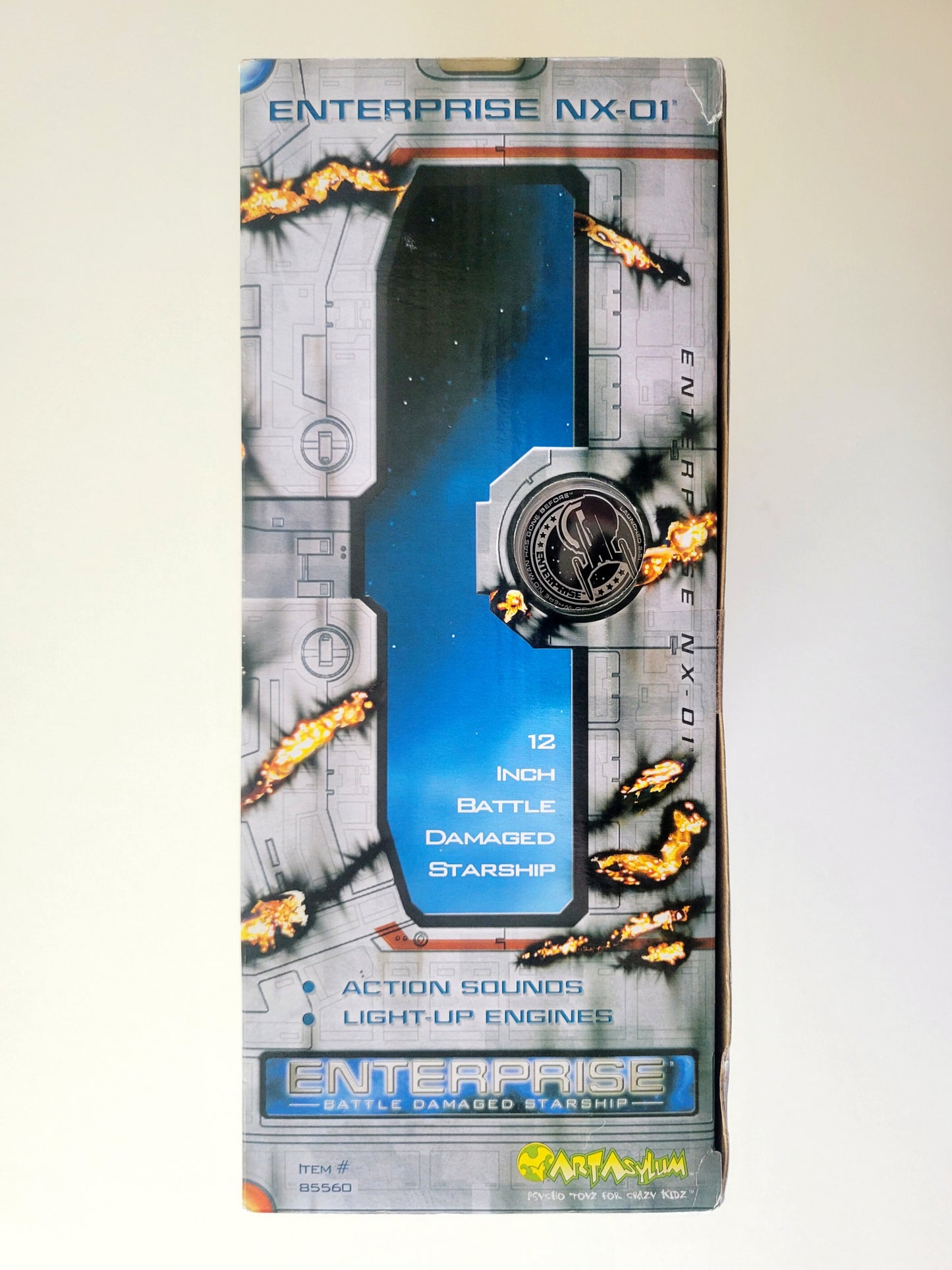 Star Trek: Enterprise Battle Damaged Starship Enterprise NX-01 12-Inch Electronic Starship