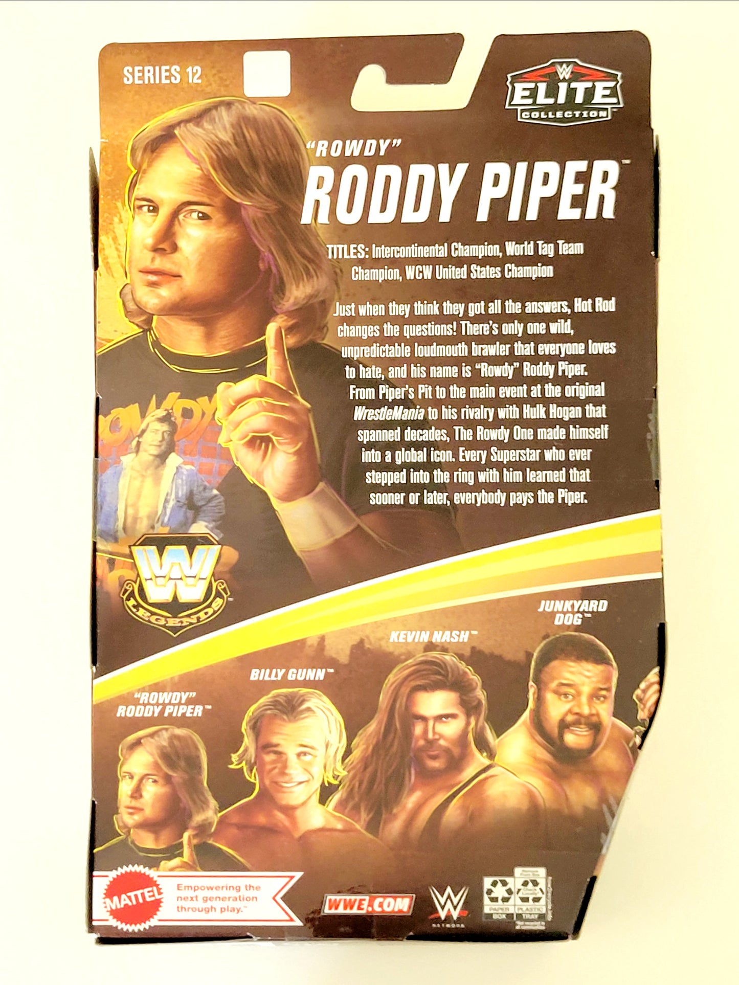 WWE Legends Elite Collection Series 12 "Rowdy" Roddy Piper