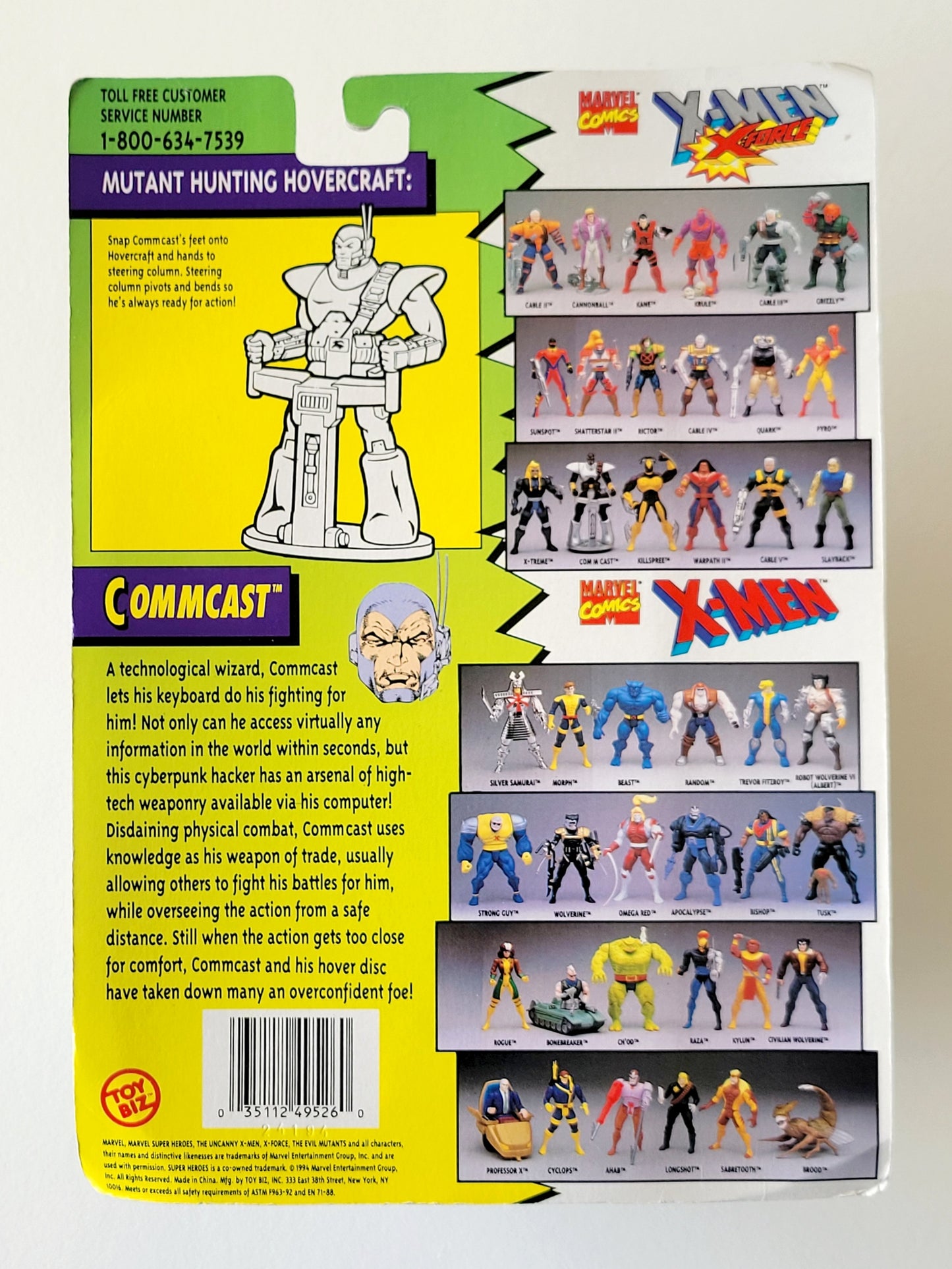 X-Men/X-Force Commcast 5-Inch Action Figure
