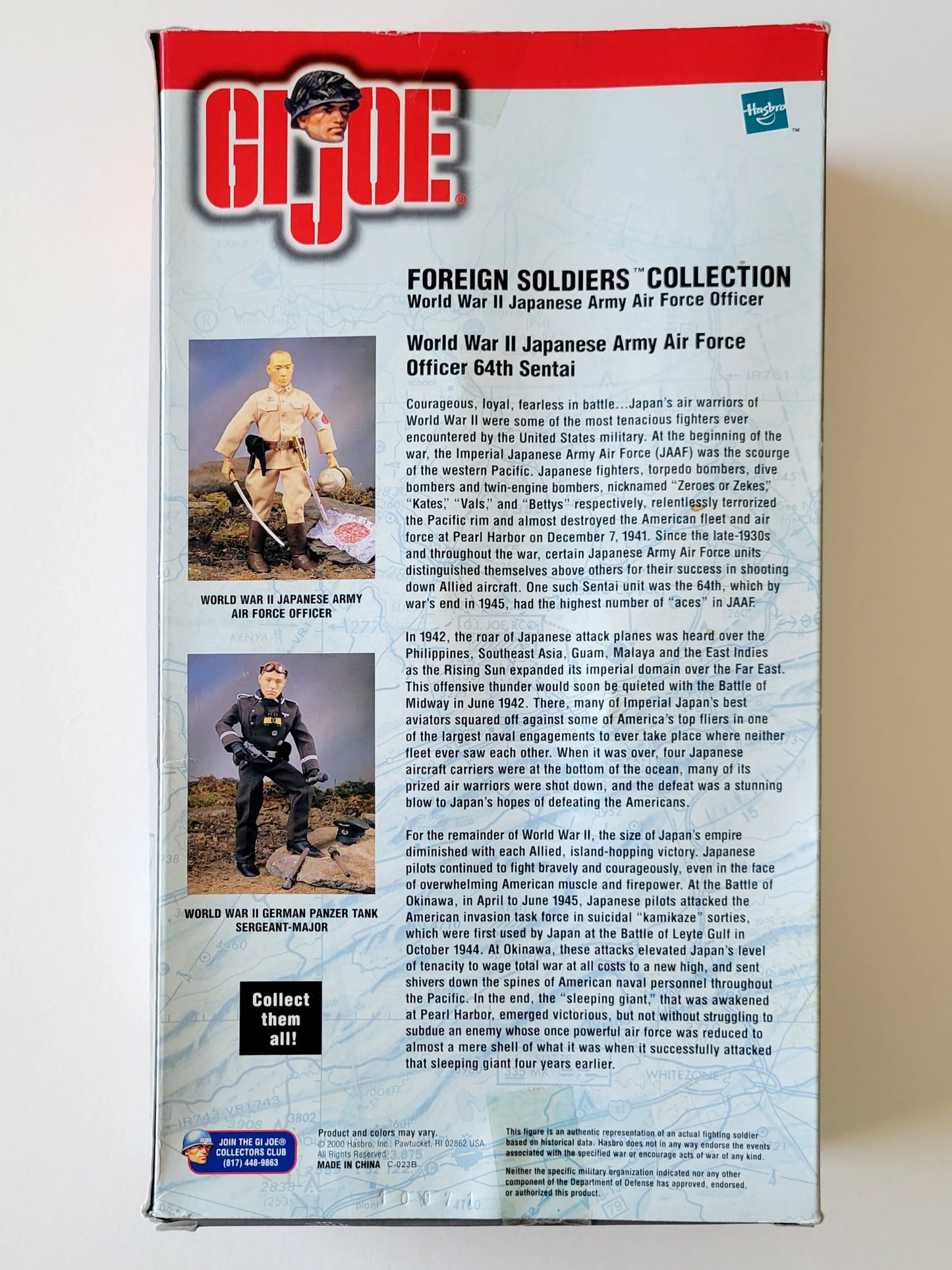 G.I. Joe Foreign Soldiers Collection World War II Japanese Army Air Force Officer