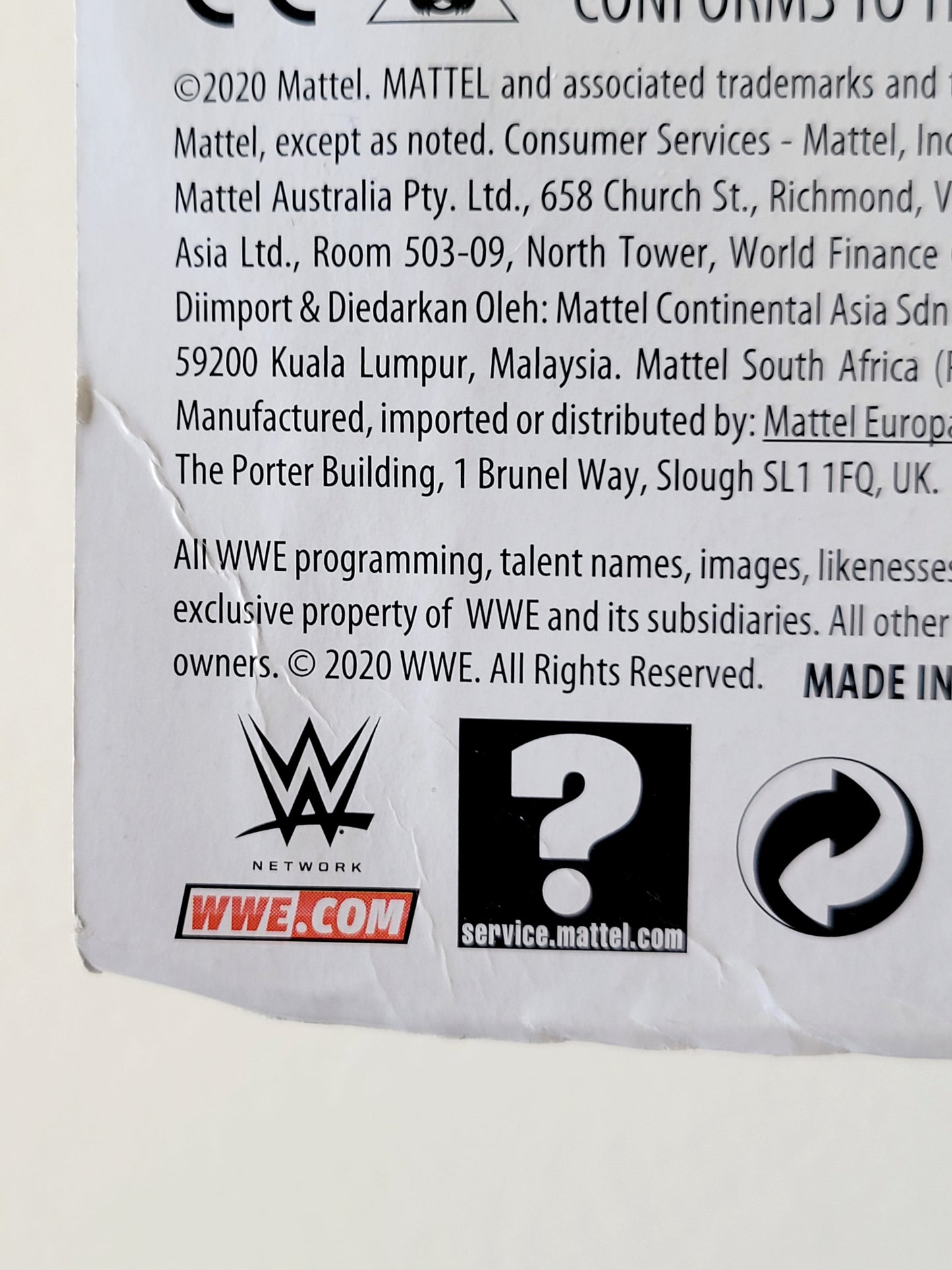 Masters of the WWE Universe Ultimate Warrior 5.5-Inch Action Figure