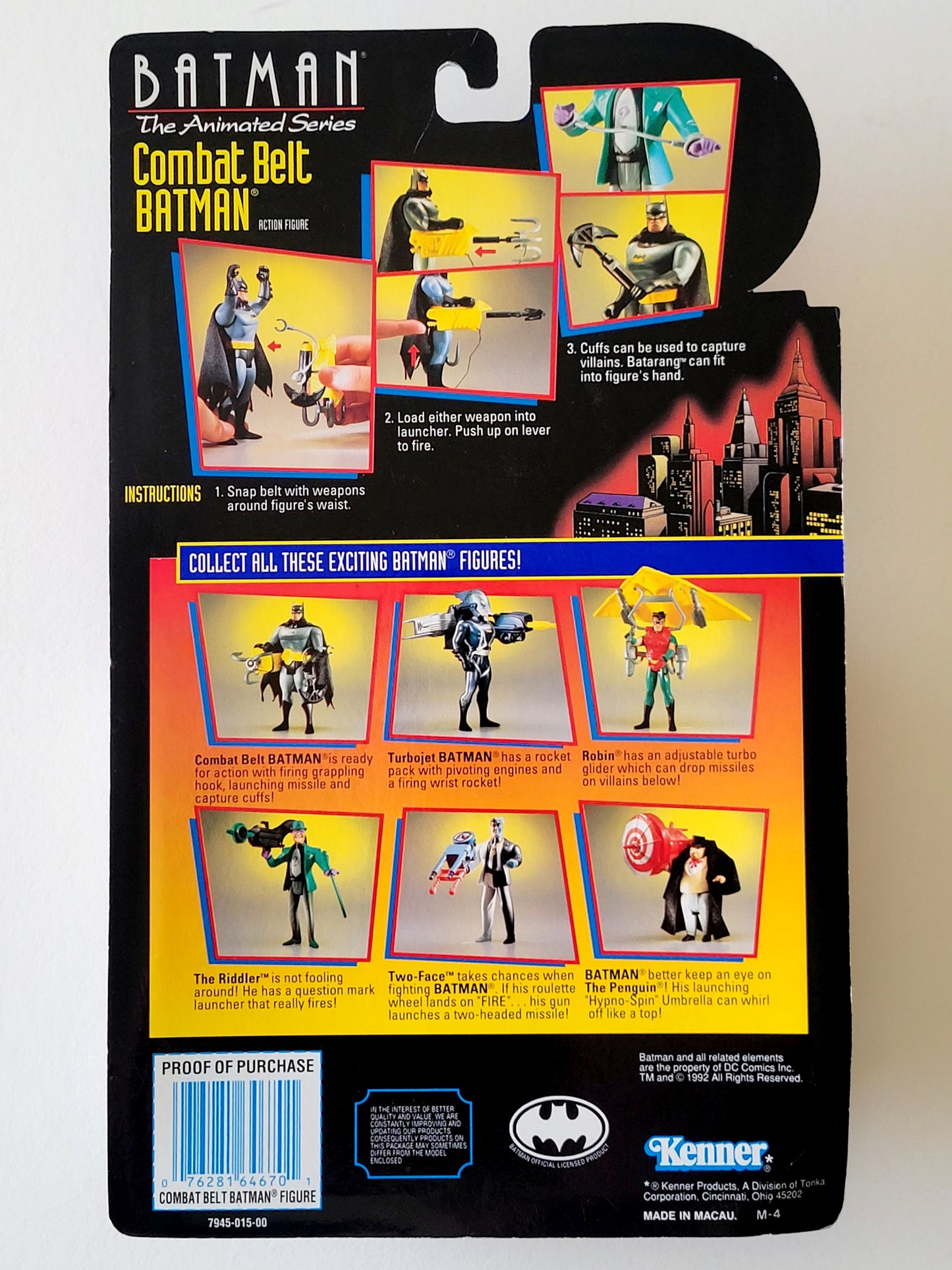 Combat Belt Batman Action Figure from Batman: The Animated Series