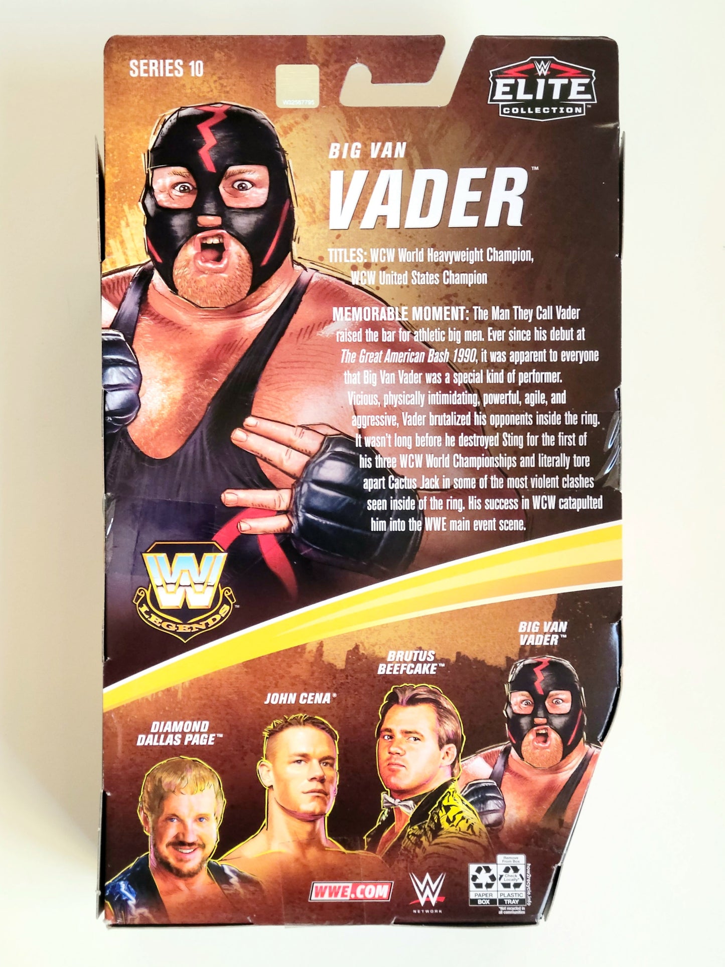 WWE Legends Elite Collection Series 10 Big Van Vader Exclusive Action Figure