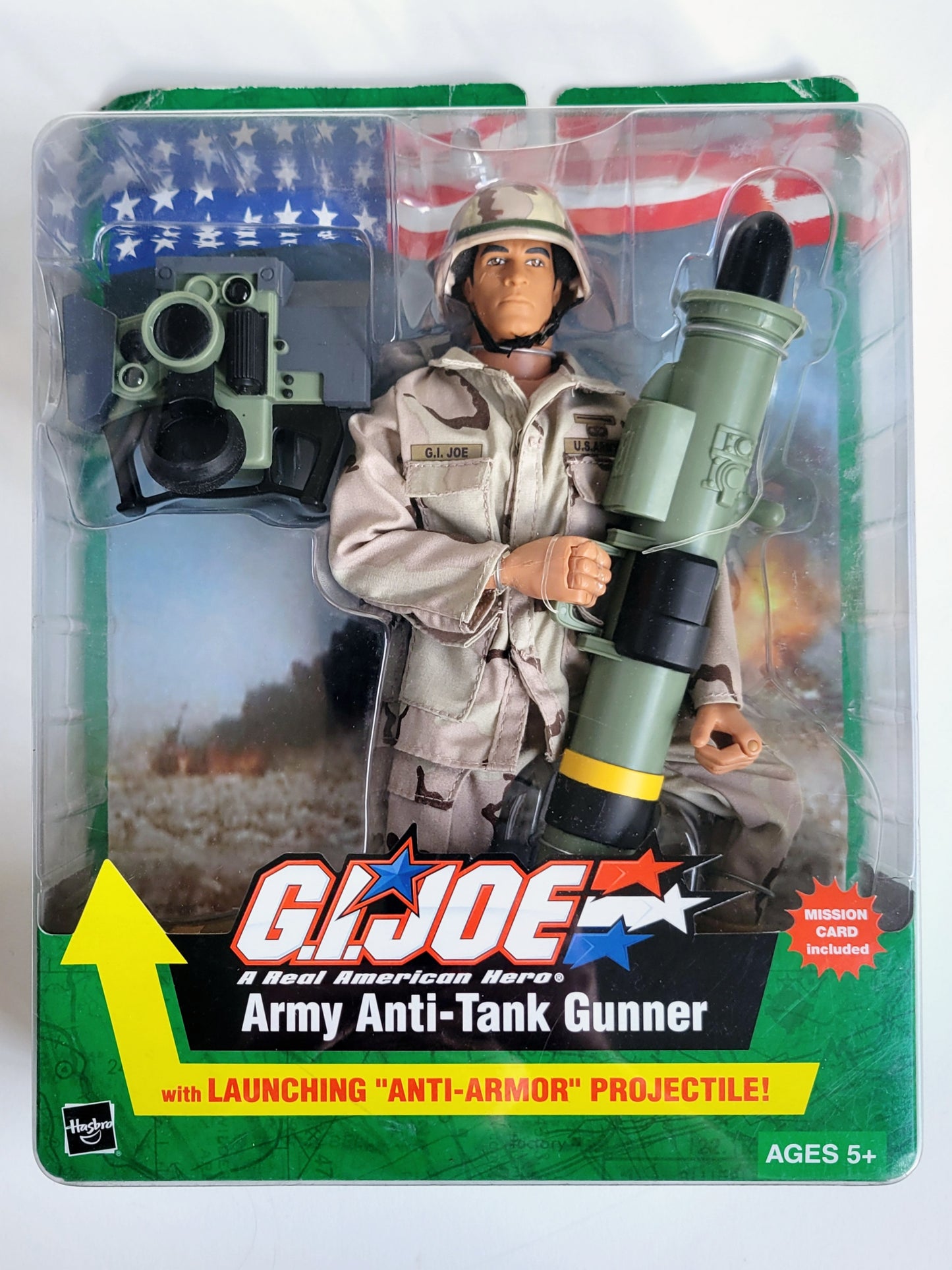 G.I. Joe Army Anti-Tank Gunner (Hispanic) 12-Inch Action Figure