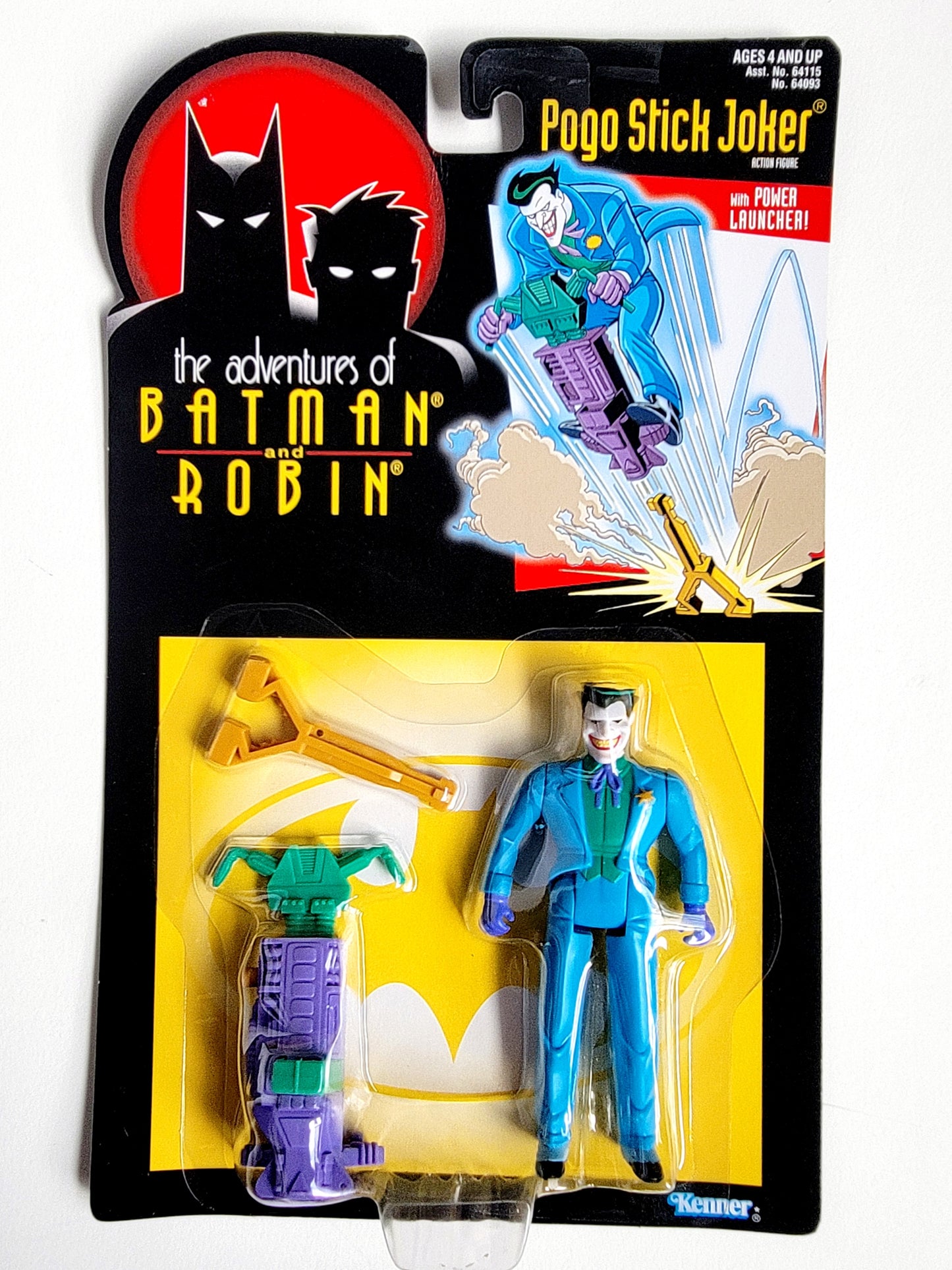 The Adventures of Batman and Robin Series Pogo Stick Joker 4.5-Inch Action Figure