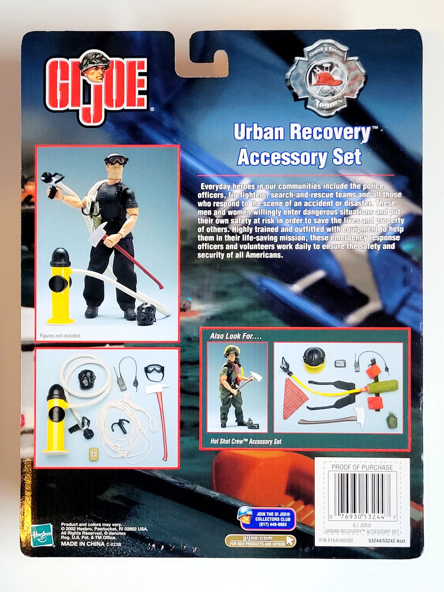 G.I. Joe Urban Recovery 12-Inch Action Figure Accessories