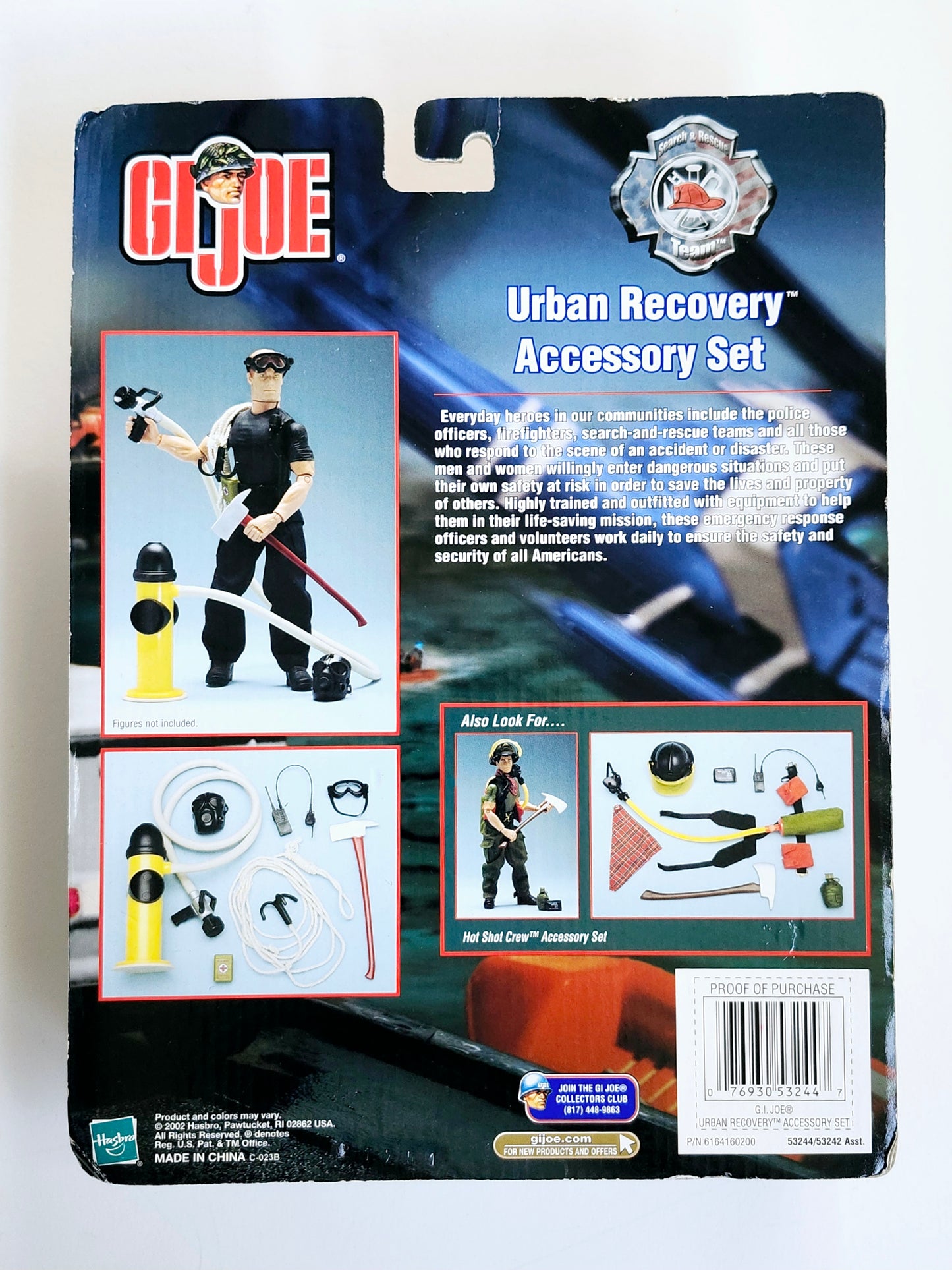 G.I. Joe Urban Recovery 12-Inch Action Figure Accessories