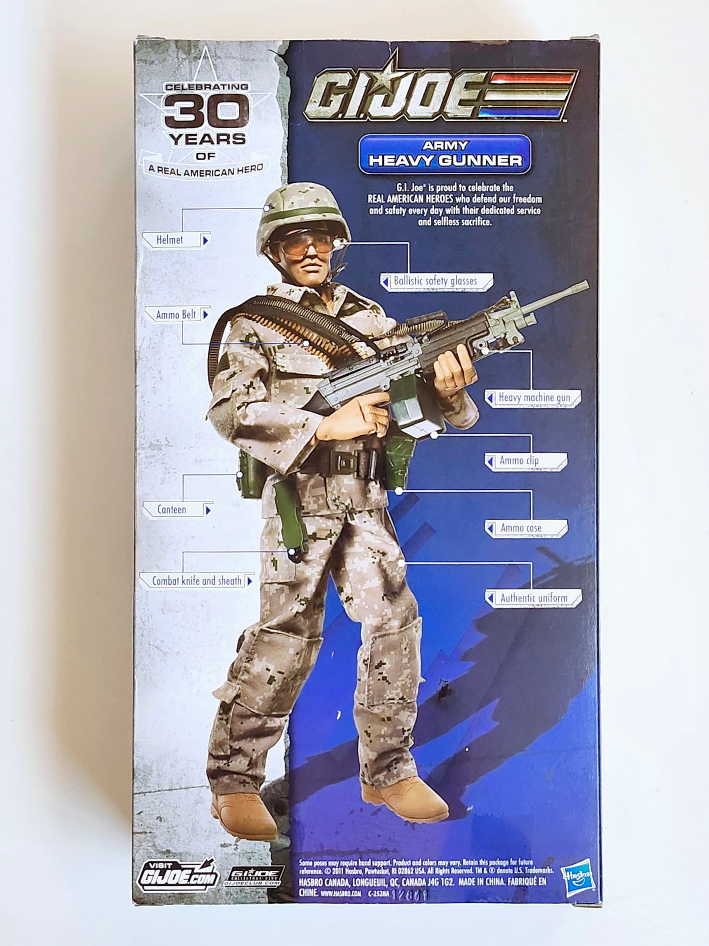 G.I. Joe Army Heavy Gunner 12-Inch Action Figure