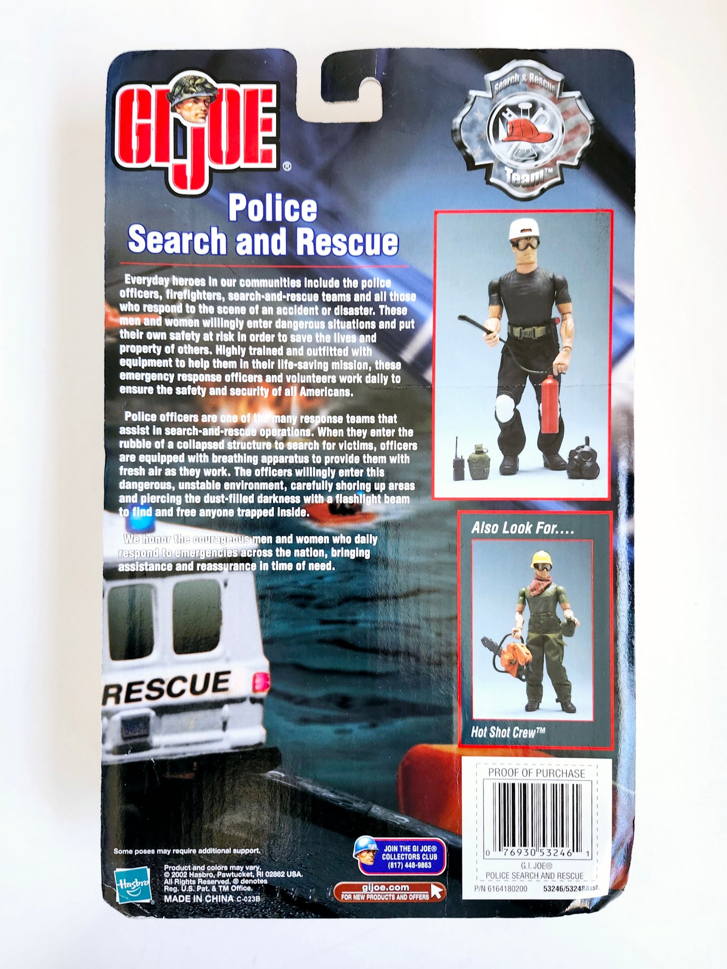 G.I. Joe Police Search and Rescue 12-Inch Action Figure