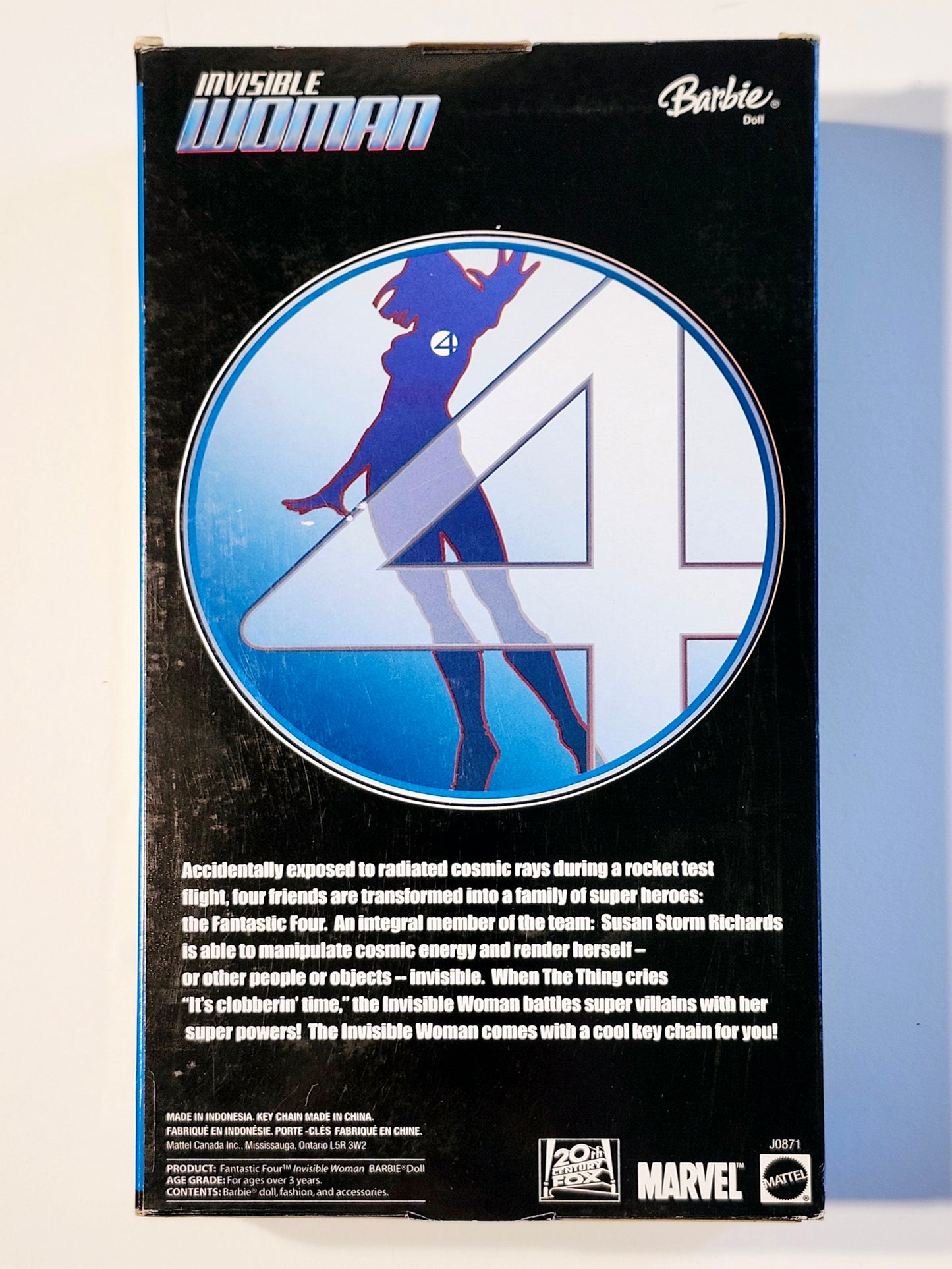 Barbie as Invisible Woman from the Fantastic Four 11.5-Inch Doll