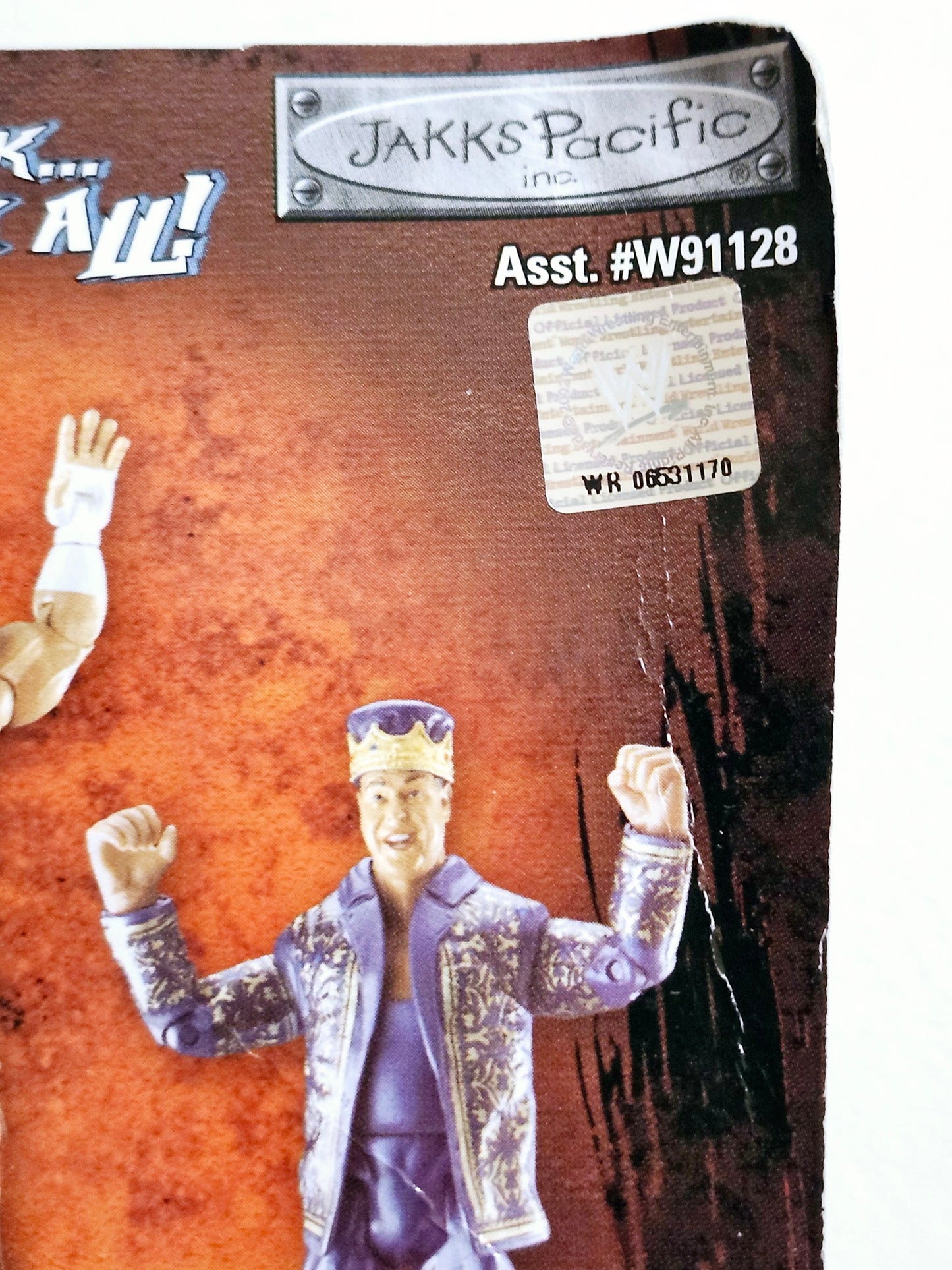 WWE Raw Metal Goldberg Action Figure