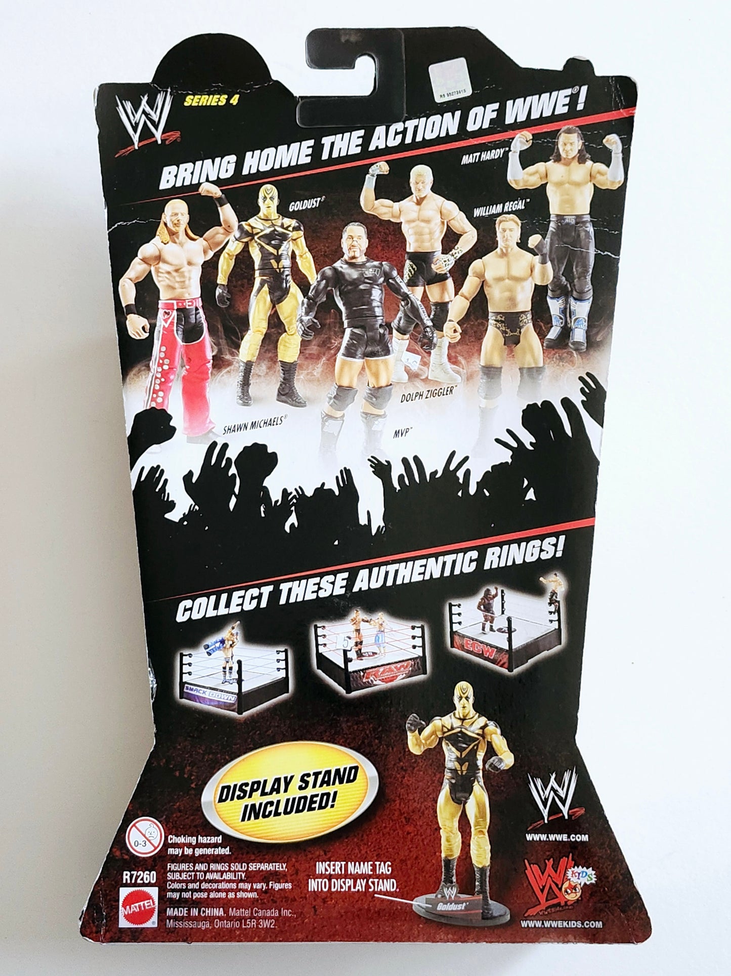 WWE Series 4 Goldust Action Figure