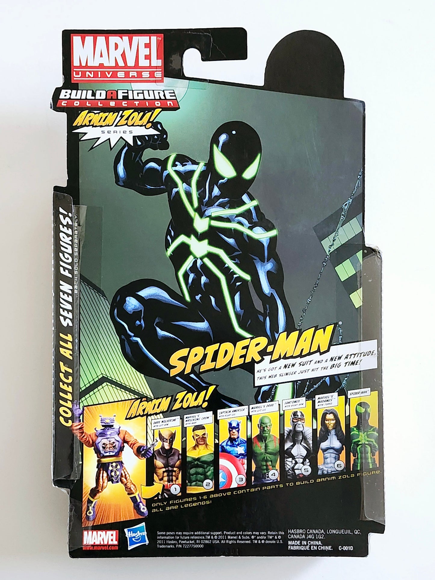 Marvel Legends Arnim Zola Series Future Foundation Spider-Man 6-Inch Action Figure