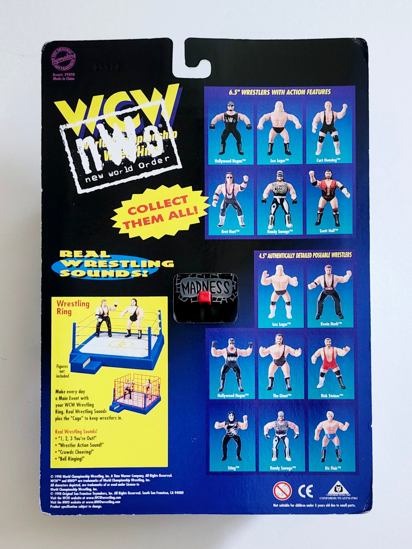 WCW/NWO Forearm Smash "Macho Man" Randy Savage Action Figure