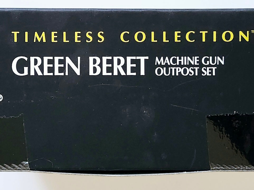 G.I. Joe Green Beret Machine Gun Outpost 12-Inch Action Figure