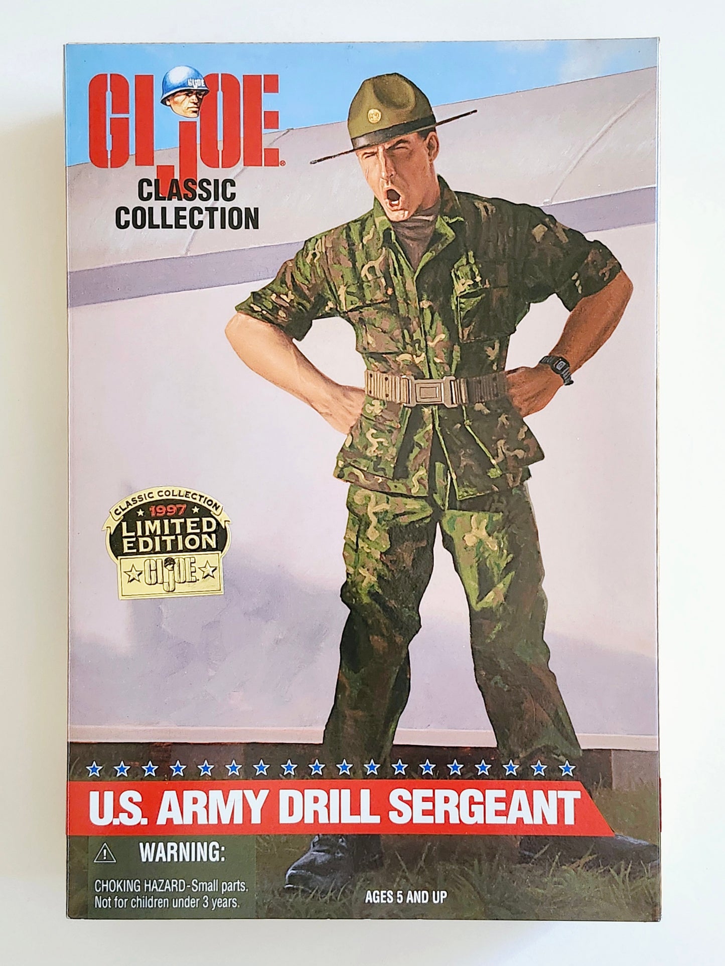 G.I. Joe Classic Collection U.S. Army Drill Sergeant (African-American) 12-Inch Action Figure