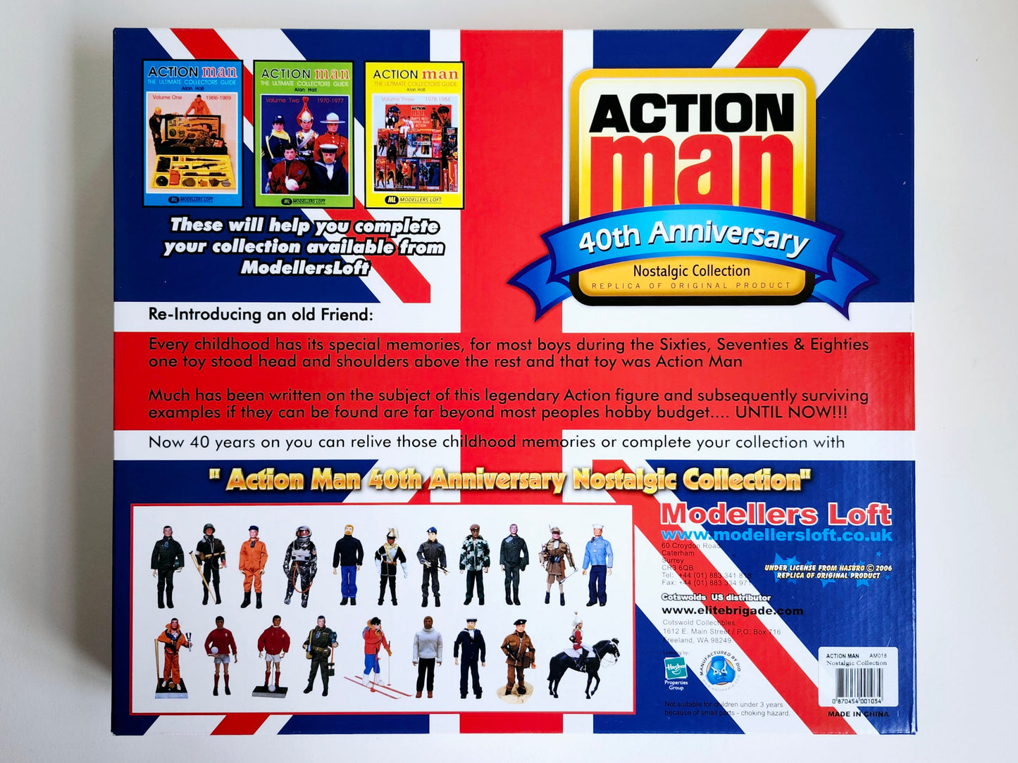 Action Man 40th Anniversary Nostalgic Collection Olympic Champion 12-Inch Action Figure Set