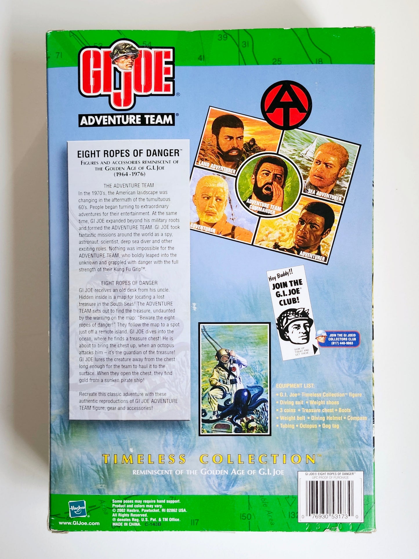 G.I. Joe Adventure Team Eight Ropes of Danger 12-Inch Action Figure