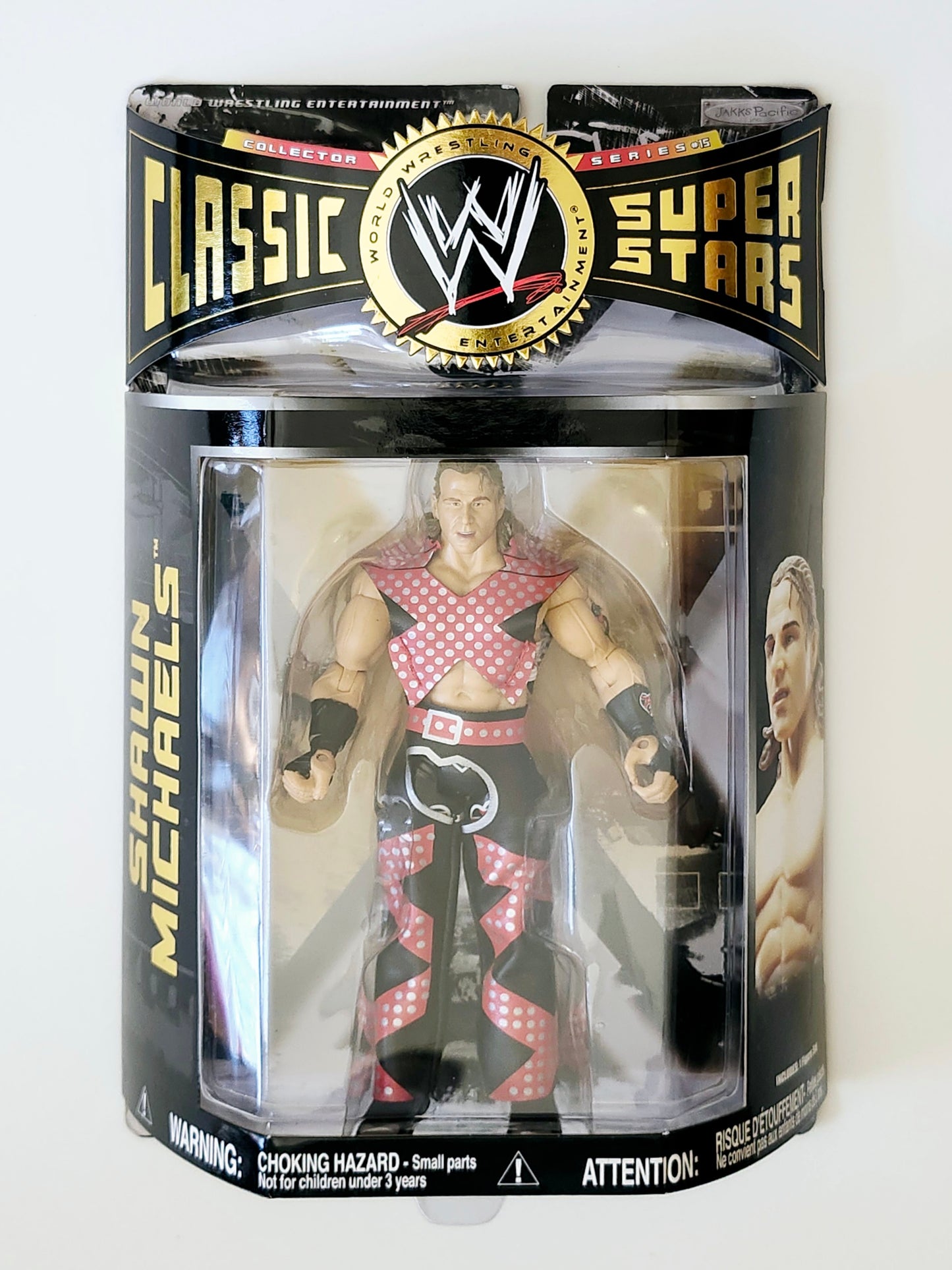 WWE Classic Superstars Series 15 Shawn Michaels (Leather Outfit) Action Figure