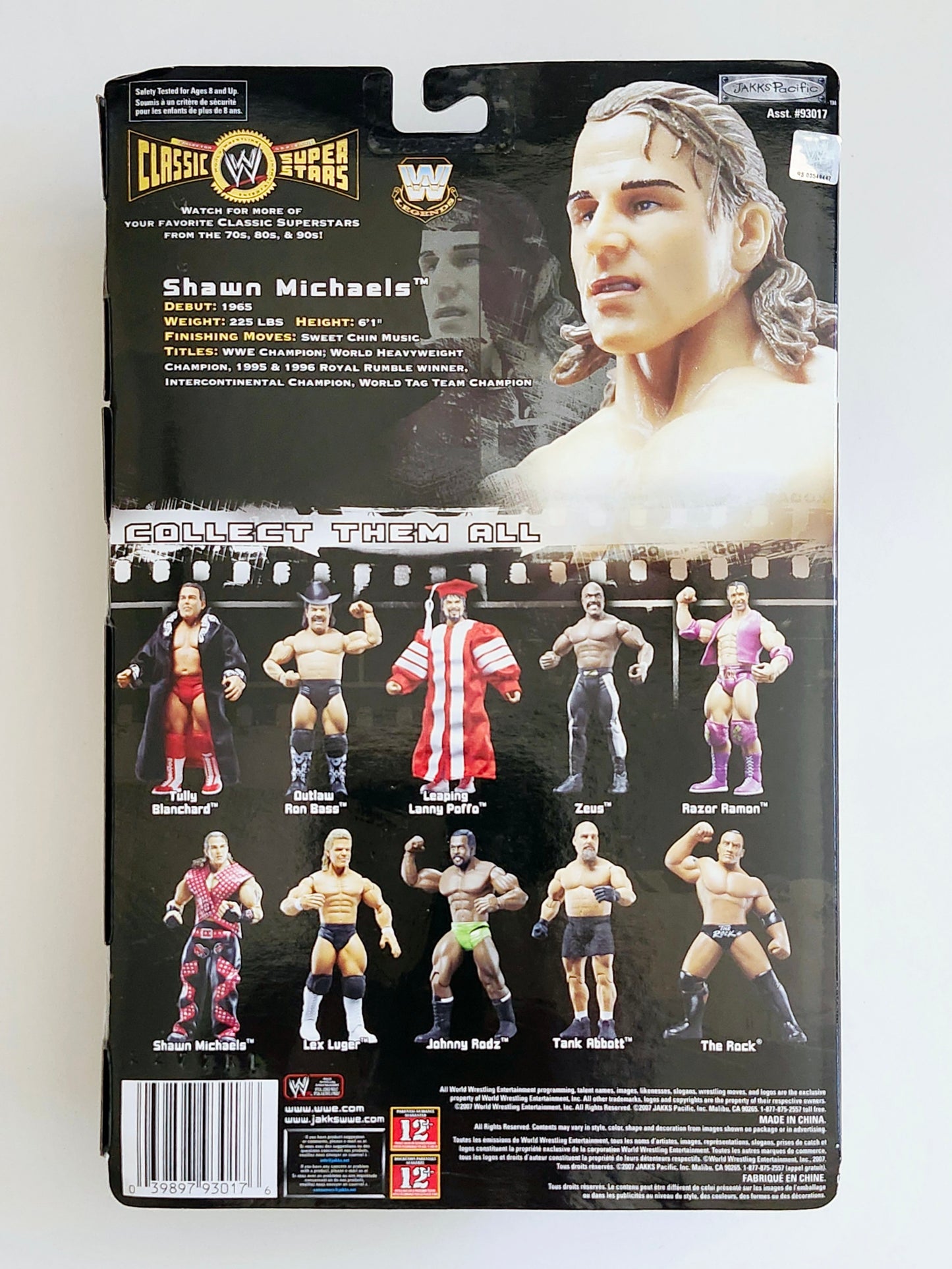 WWE Classic Superstars Series 15 Shawn Michaels (Leather Outfit) Action Figure