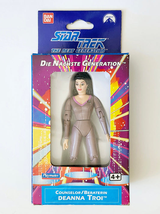 Star Trek: The Next Generation Counselor Deanna Troi 4.5-Inch Action Figure (German Boxed)