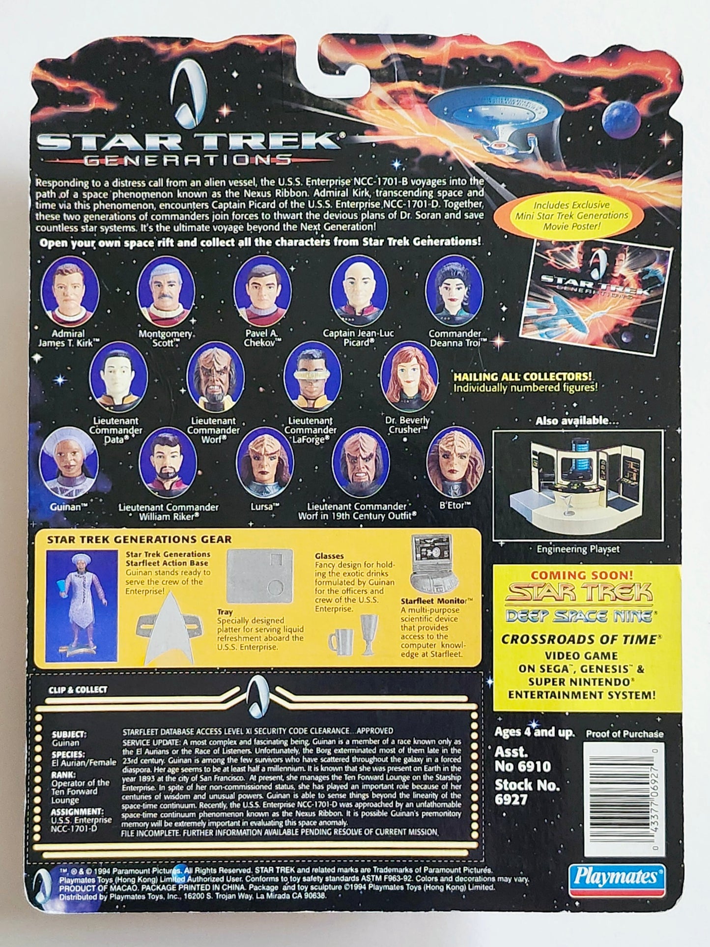 Star Trek: Generations Guinan 4.5-Inch Action Figure