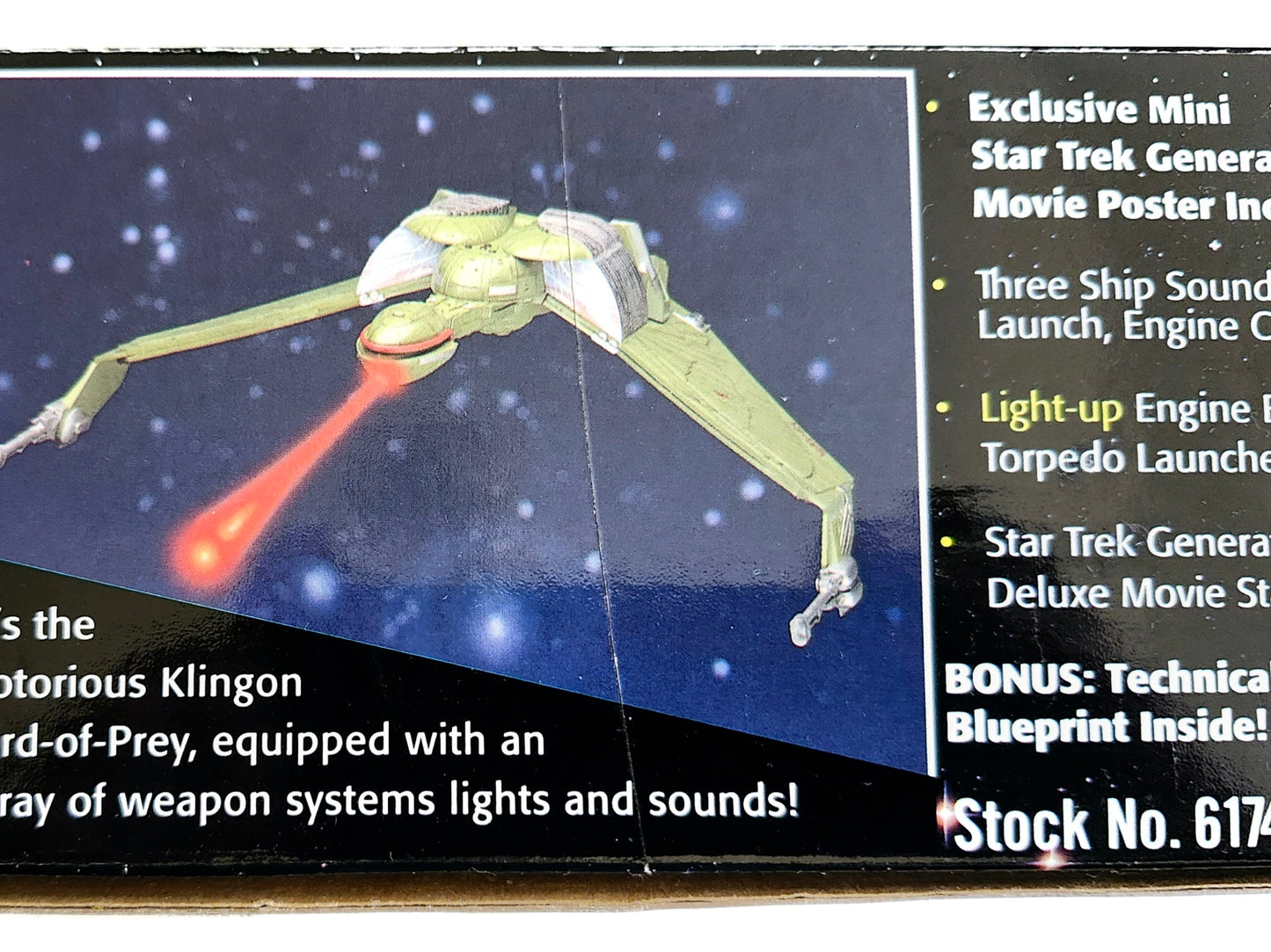 Star Trek: Generations Klingon Bird-of-Prey Ship